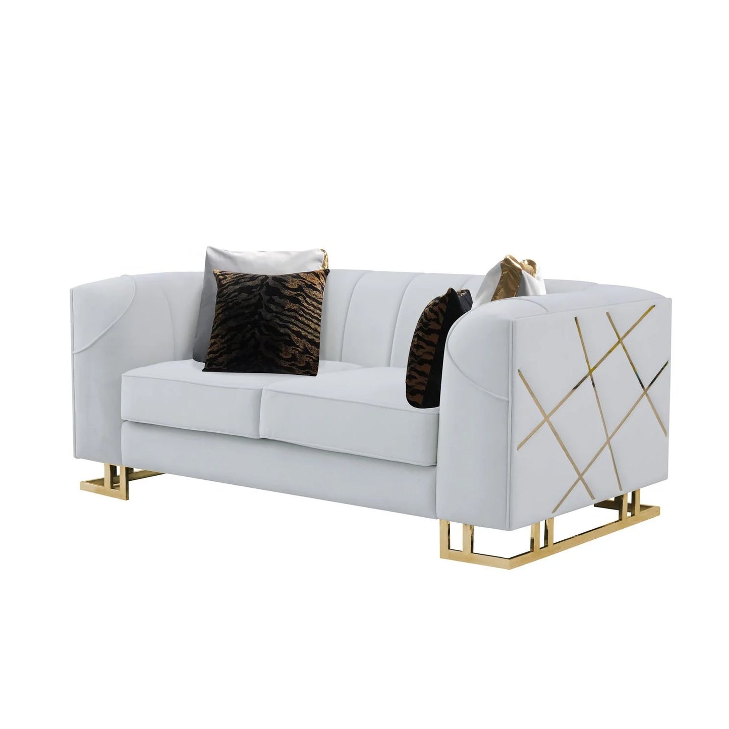 Designer Sofa & Loveseat Set