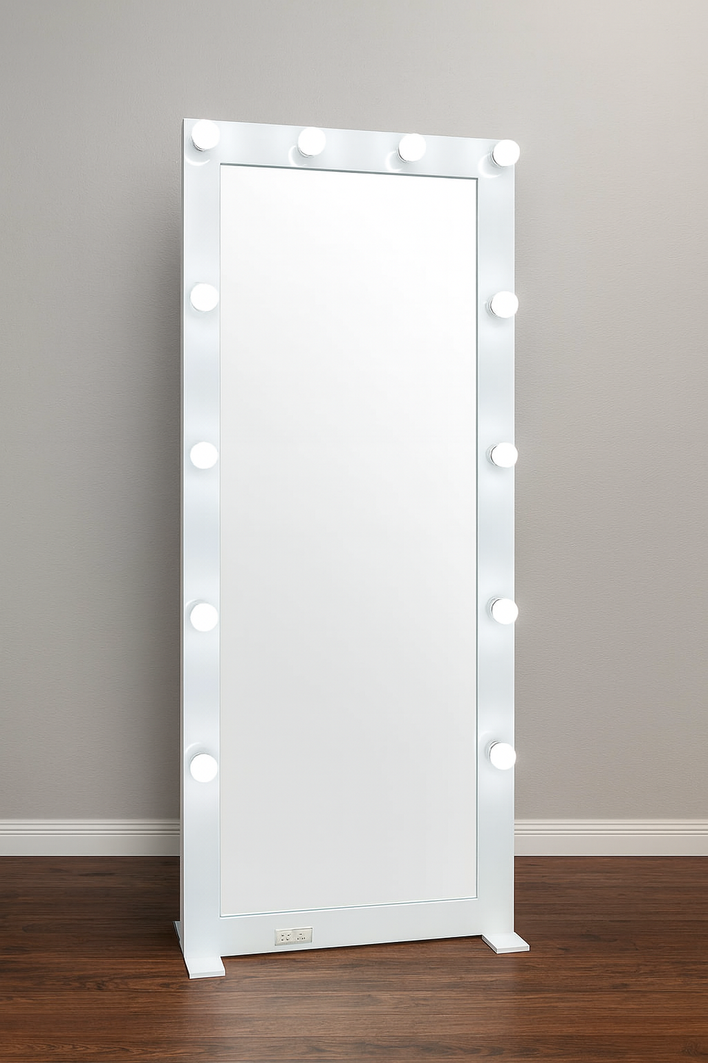 ✨ Full-Length Hollywood Mirror with LED Lights ✨