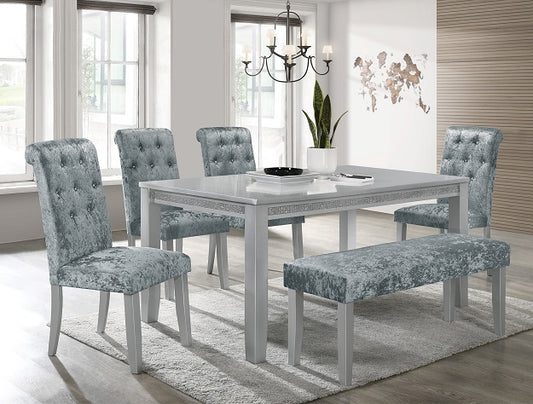 Vela  Silver Dining Set 6  pc