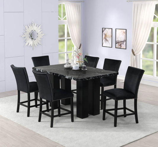 Jett Counter Height Table and 6 Chair Set