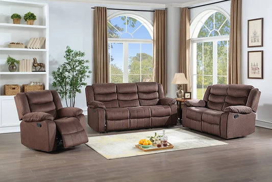 Miami (Micro)Reclining Sofa and Loveseat