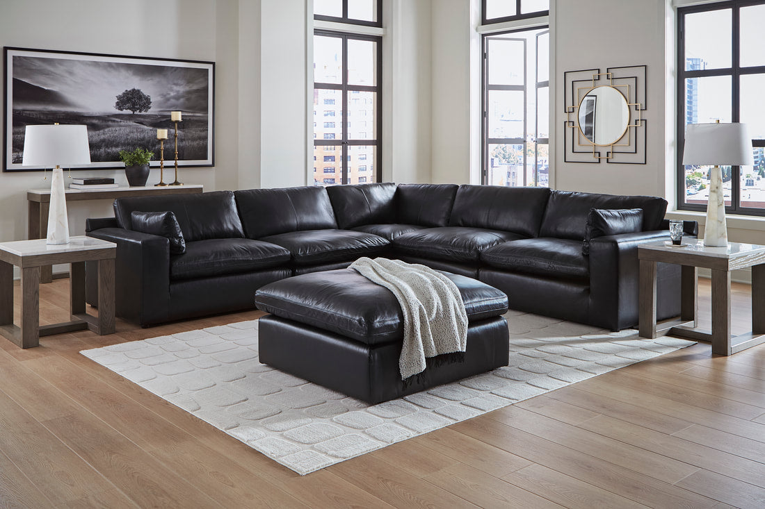 Rio Genuine Leather Sectional Set