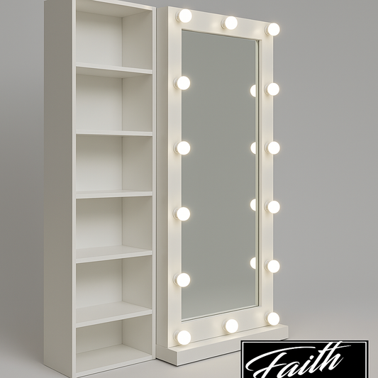 Viella Mirror and Shelves