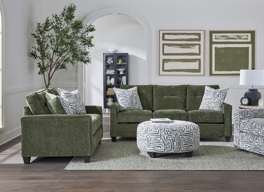 Olive Sofa & Loveseat Set