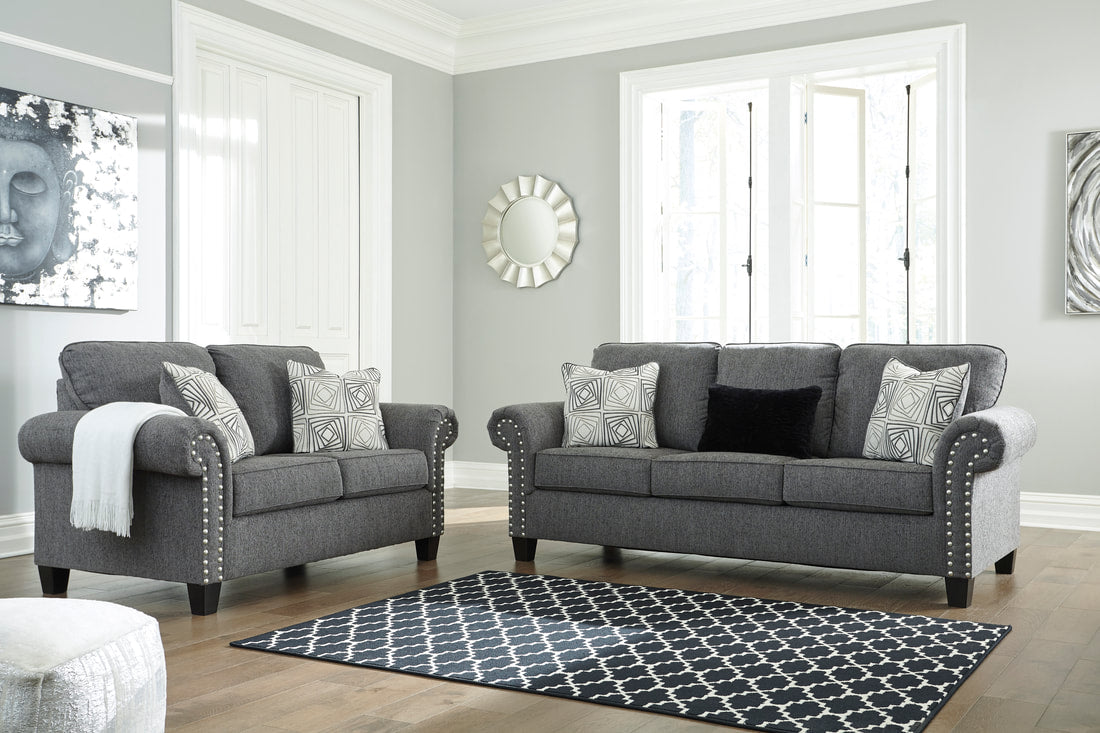 787-01 Sofa & Loveseat Set