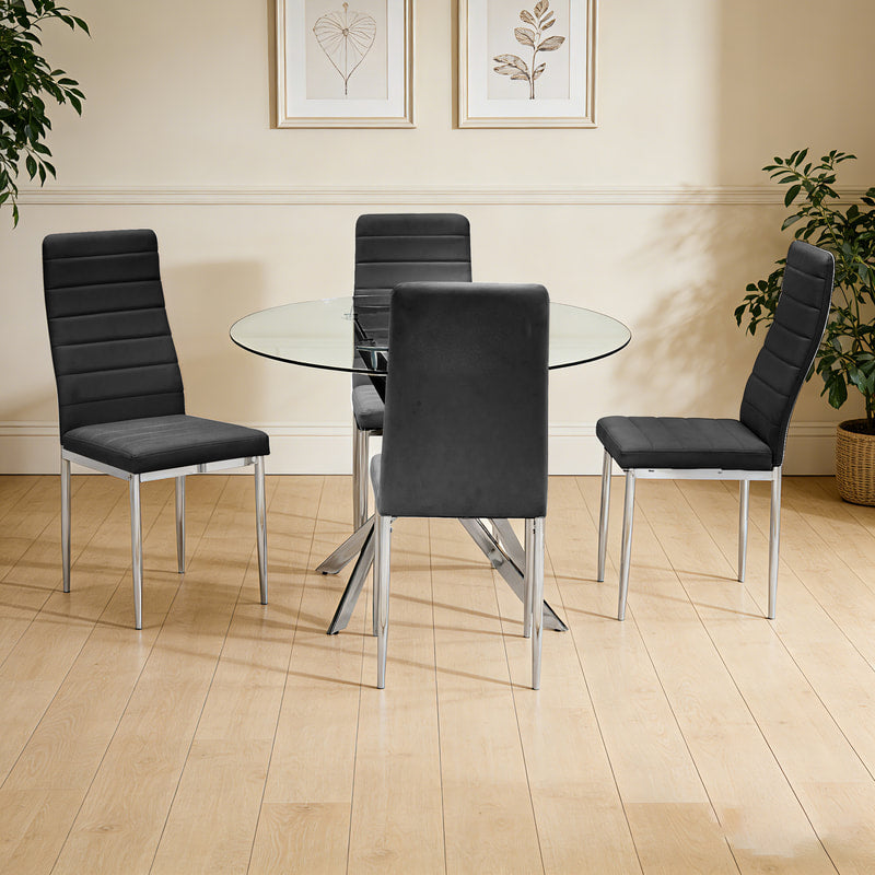 Luna  Round Dining Set