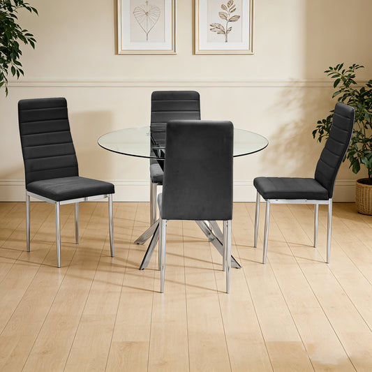 Luna Round Dining Set