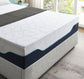 Aqua 12" Gel Memory Foam