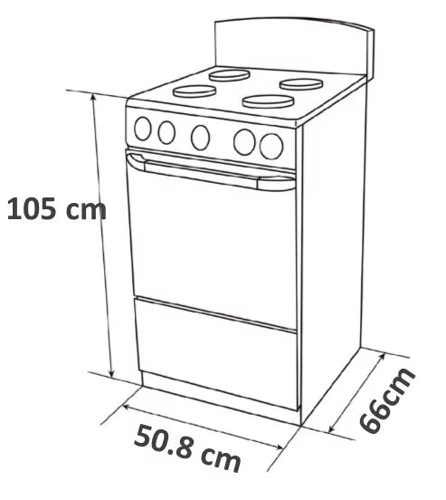 20-inch Propane gas stove