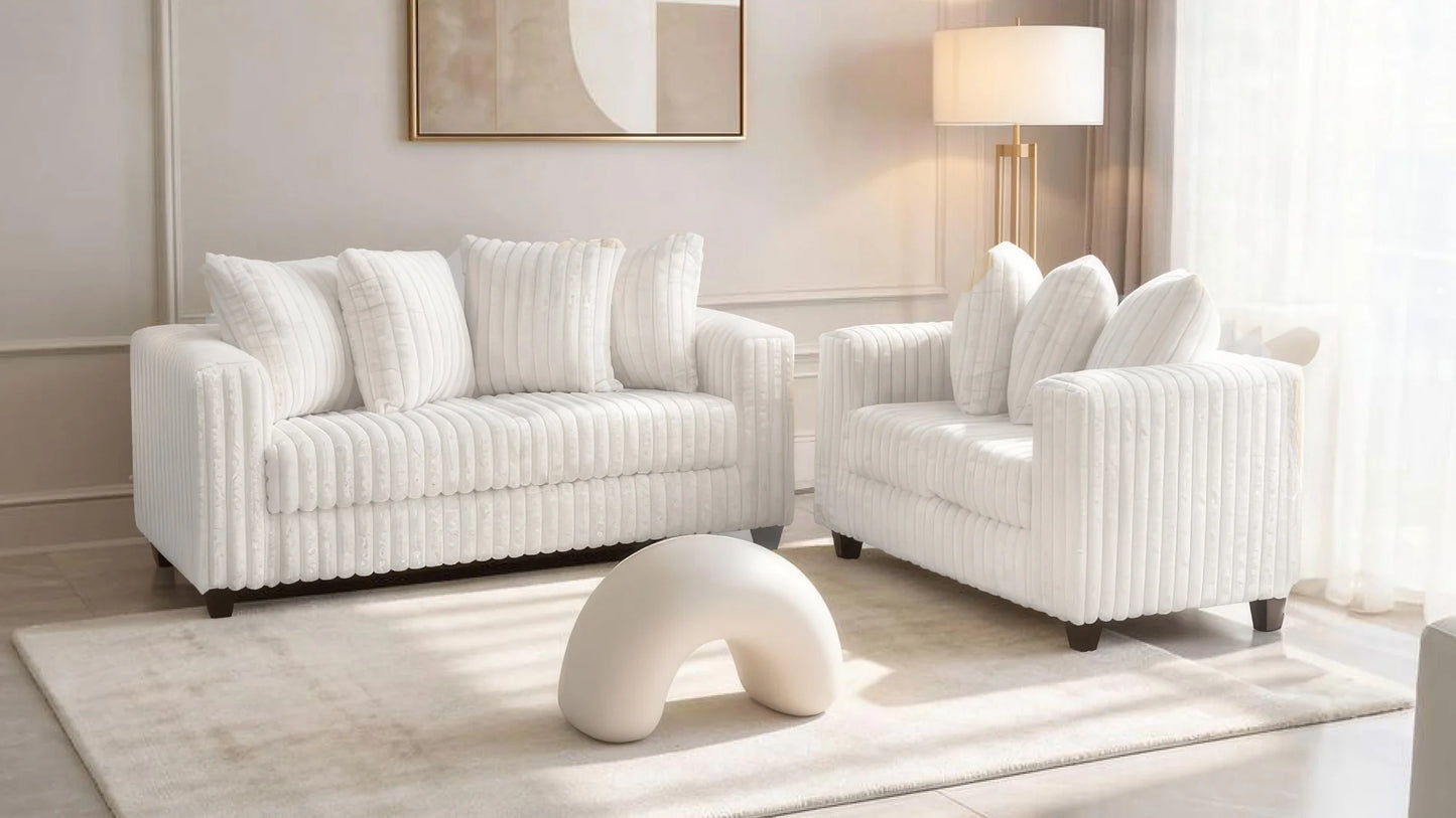 Gia Sofa & Loveseat Set