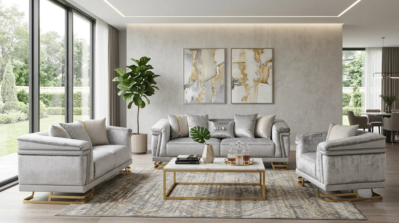 Amalfi Sofa & Loveseat Set