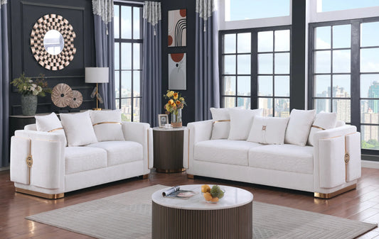 Capri Sofa & Loveseat Set