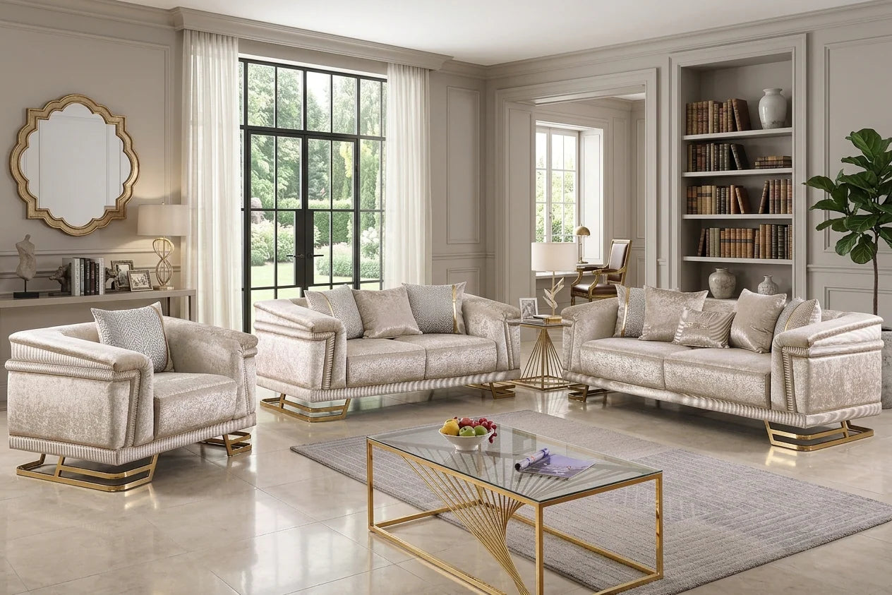 Amalfi Sofa & Loveseat Set