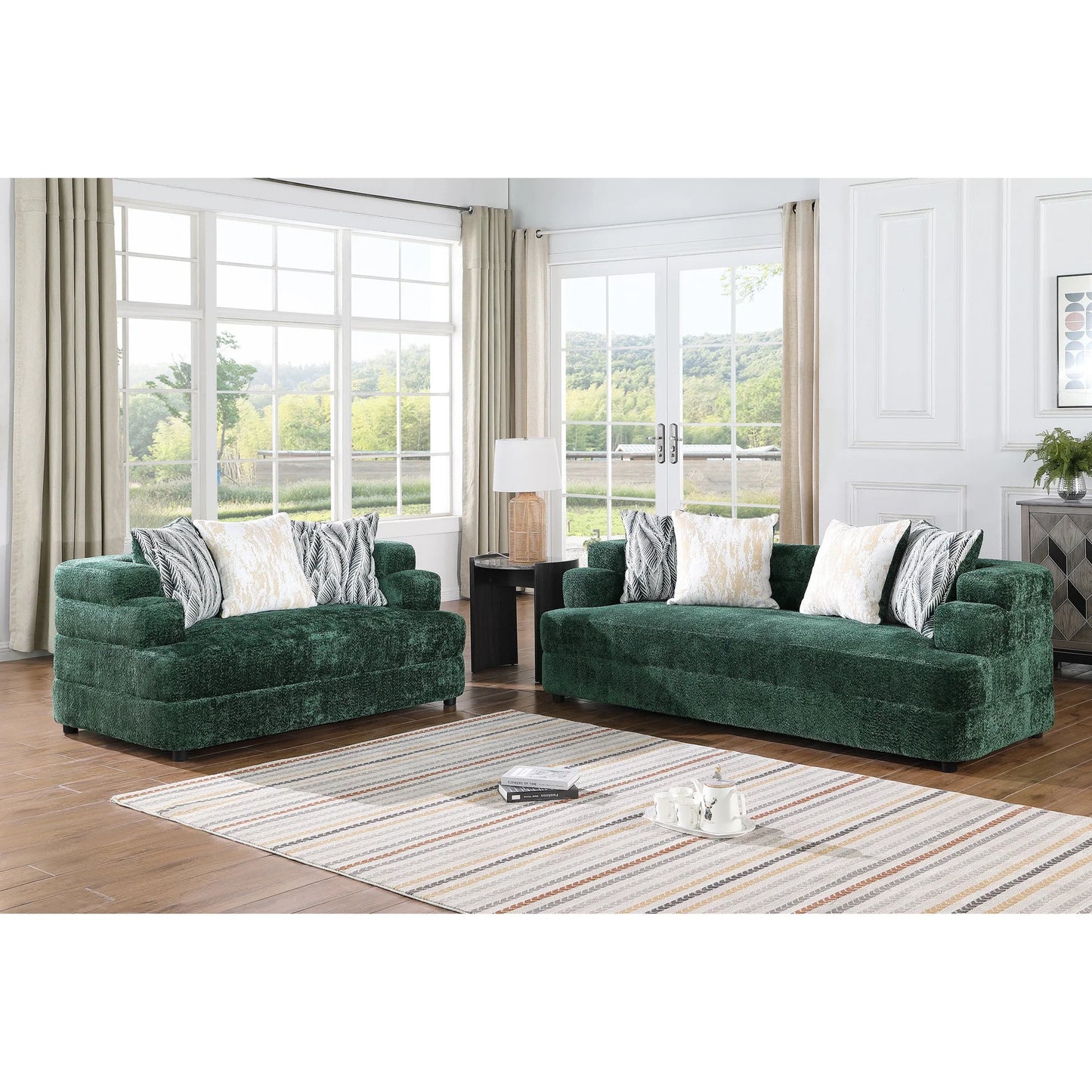 Stepso Sofa & Loveseat Set