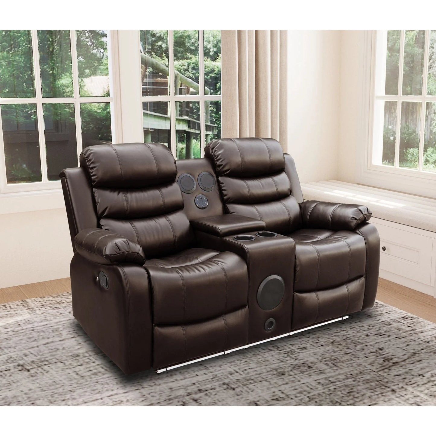 Marisol (brown) 3 Piece Reclining Sofa  Living Room