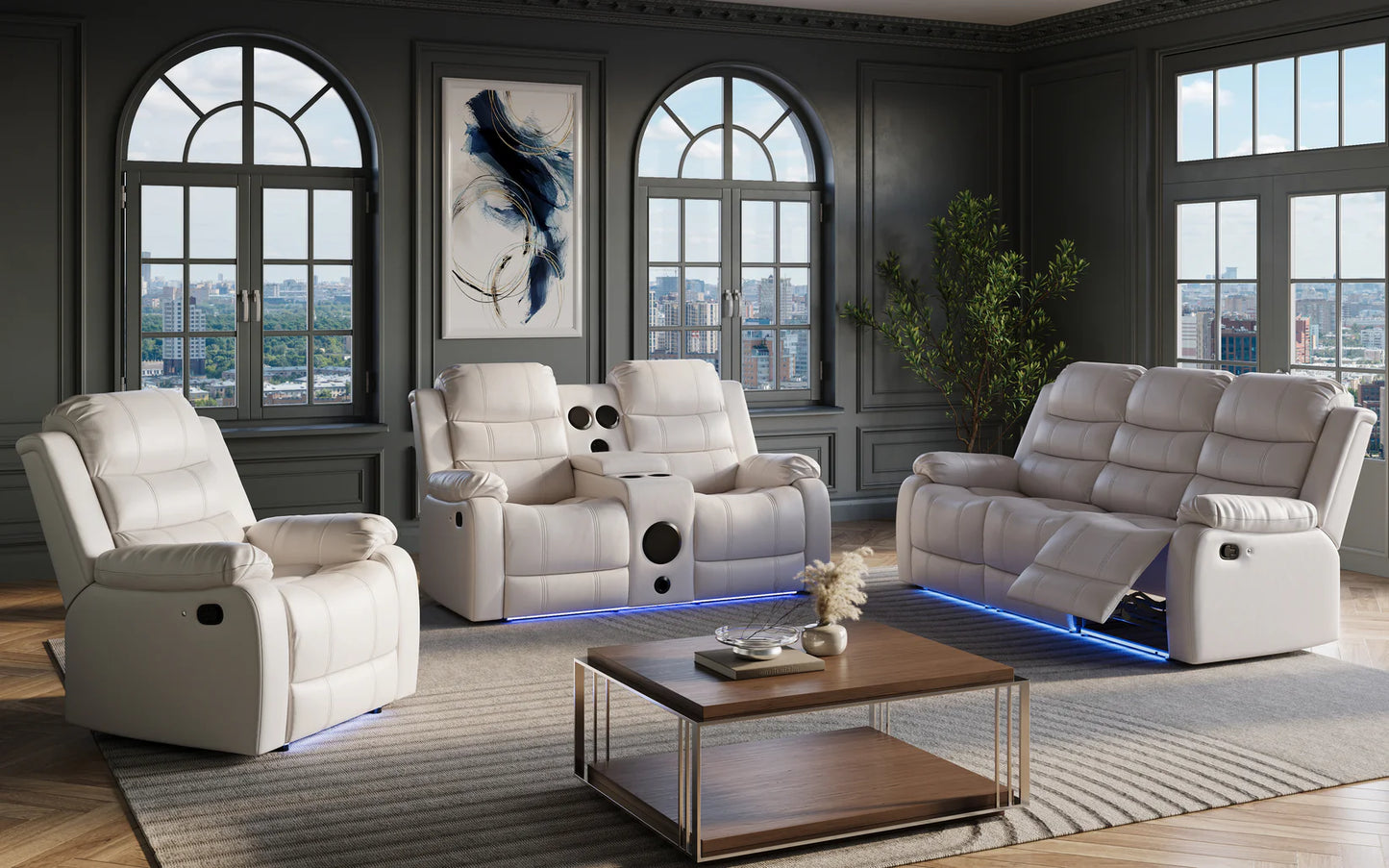 Marisol 3-Piece Reclining Living Room Set