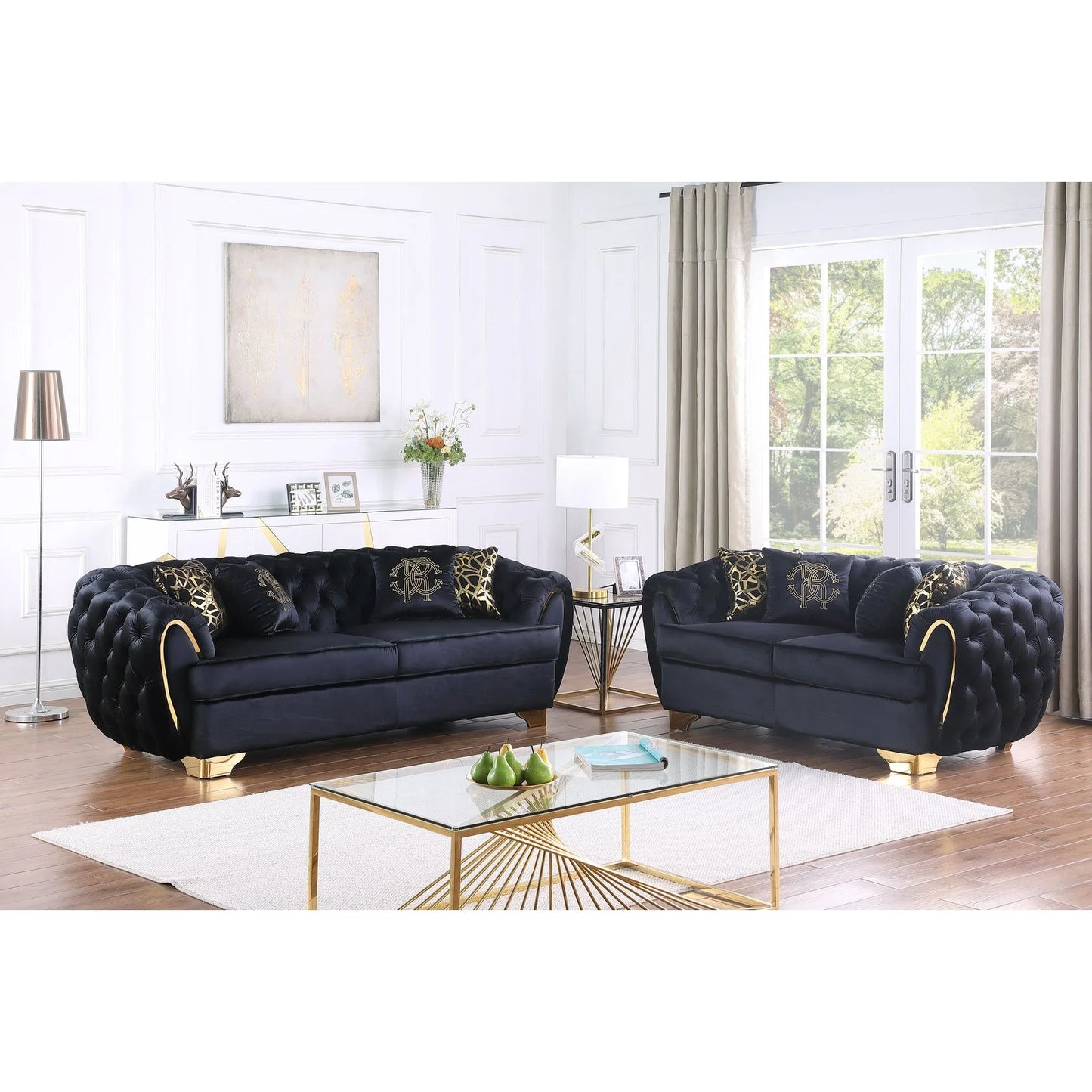Mila Sofa & Loveseat Set