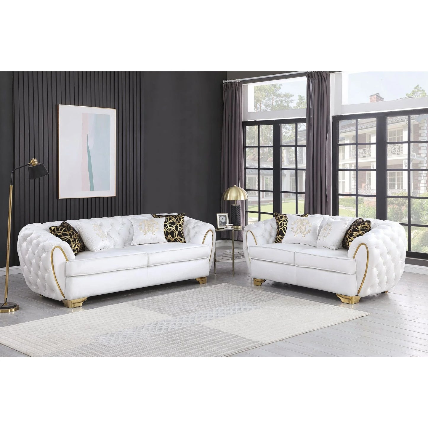 Mila Sofa & Loveseat Set