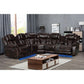 Lucky Charm Sectional (Brown)