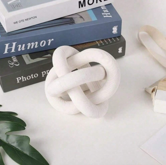 Alicia Wood Chain Decor