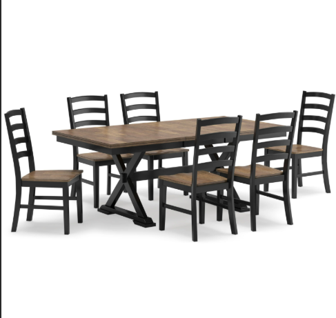 Wildenauer Dining Table and 6 Chairs