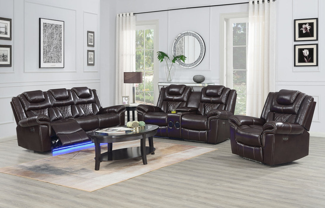 Alexa 3-Piece Reclining Set