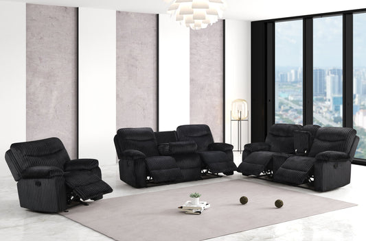 Bravo 3-Piece Reclining Set