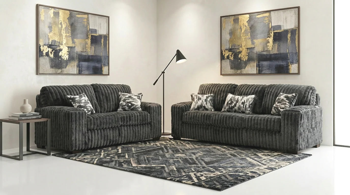 Sloan Sofa & Loveseat Set