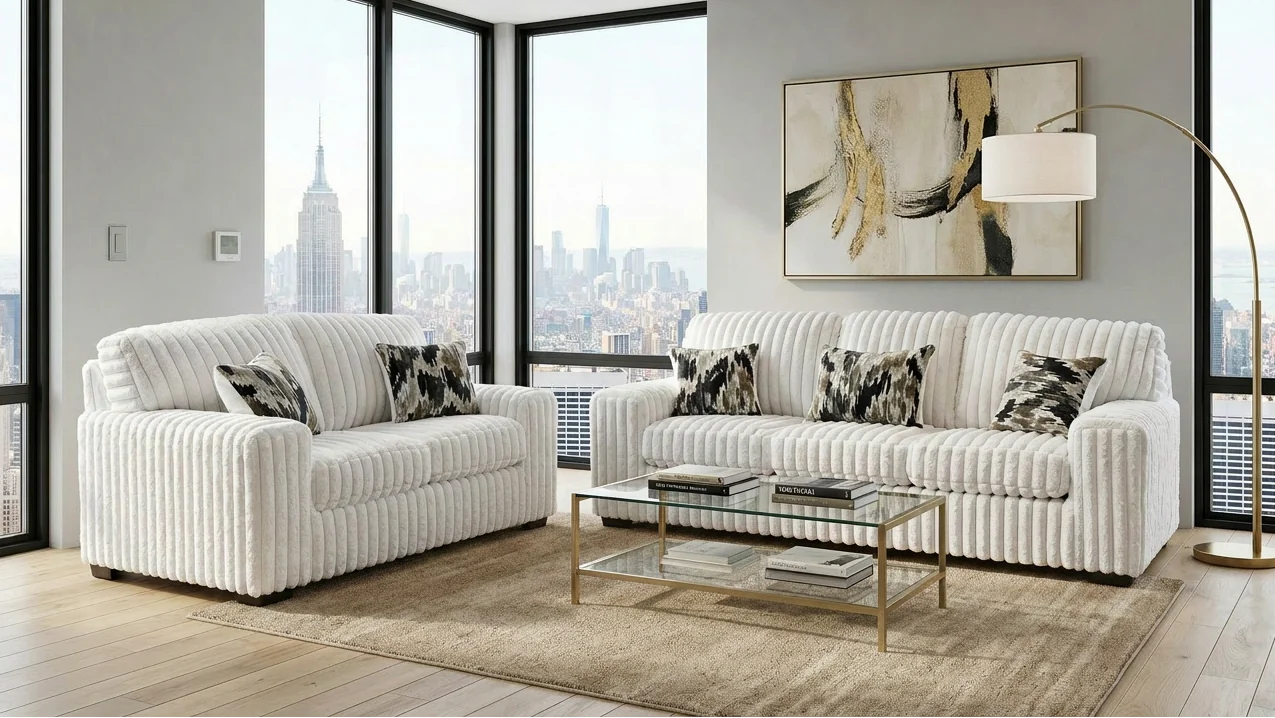 Sloan Sofa & Loveseat Set