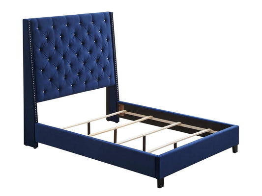 Chantilly King Upholstered Bed with Button Tufted Headboard