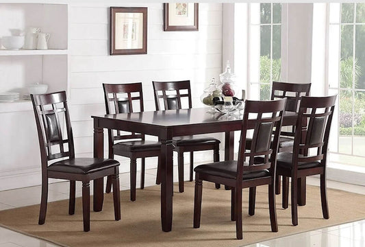 Priscilla Dining Table and 6 Chair Set