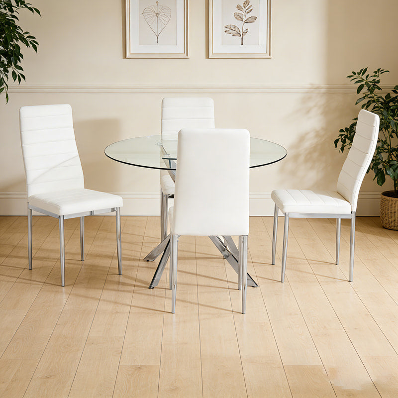 Luna  Round Dining Set