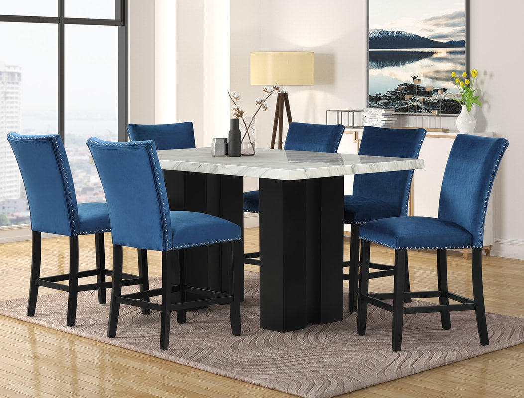 Dalton Counter Height Table and 6 Chair Set