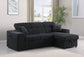 Bonaterra Reversible Sectional  Black