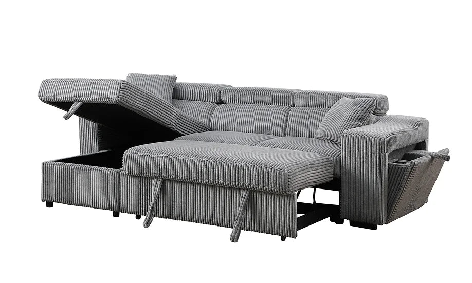 Bonaterra Reversible Sectional Grey