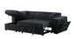 Bonaterra Reversible Sectional  Black