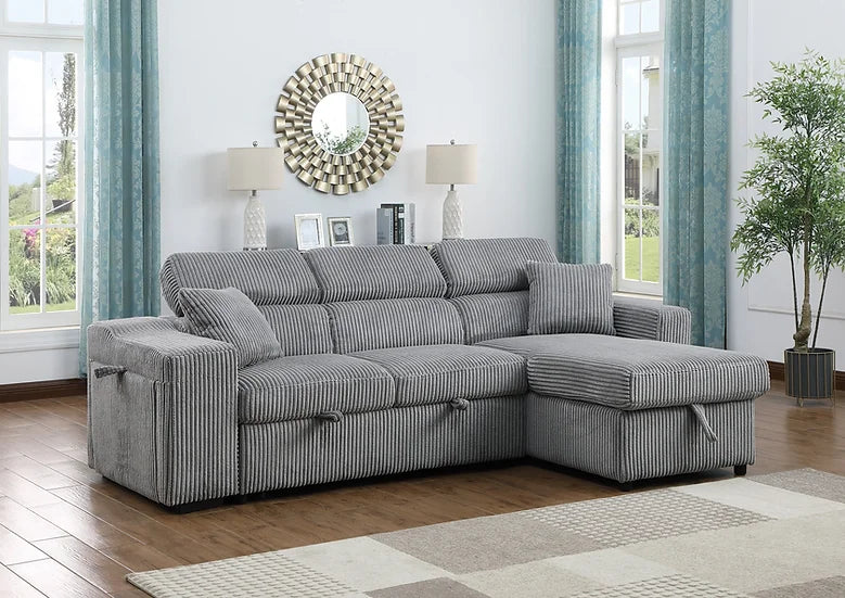 Bonaterra Reversible Sectional Grey