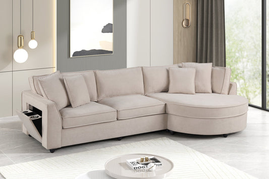 Elva Sectional with Reversible Chaise