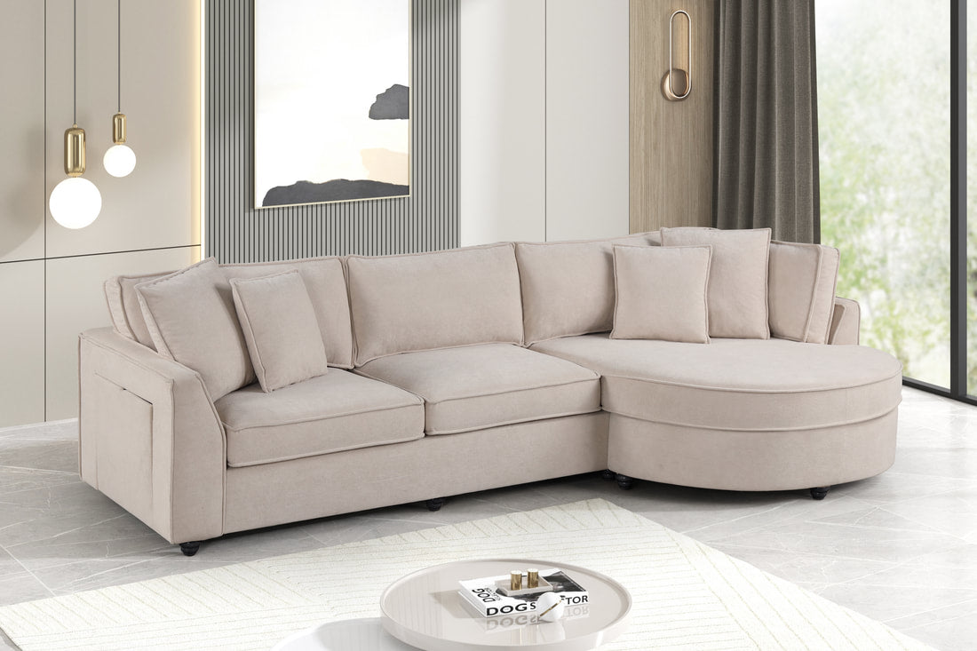 Elva Sectional with Reversible Chaise