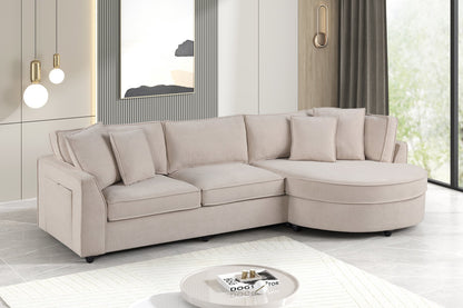 Elva Sectional with Reversible Chaise