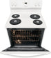 30" Electric 4 Burners Stand Range White