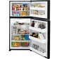 Frigidaire  18.3 CF Top Mount Refrigerator Glass Shelves ADA OPT-ICEMAKER - Black