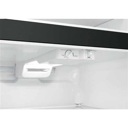 Frigidaire  18.3 CF Top Mount Refrigerator Glass Shelves ADA OPT-ICEMAKER - Black