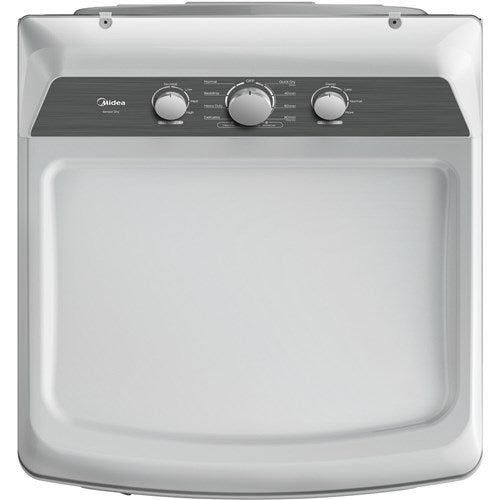 7.0 CF Electric Dryer, Sensor Dry - White MIDEA