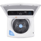 4.4 CF Top Load Washer, Agitator, Stainless Tub - White