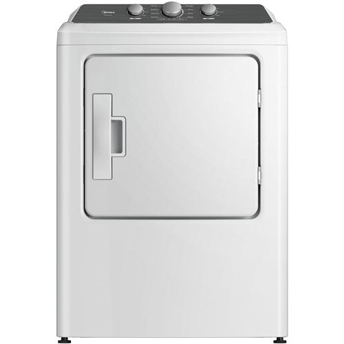 7.0 CF Electric Dryer, Sensor Dry - White MIDEA