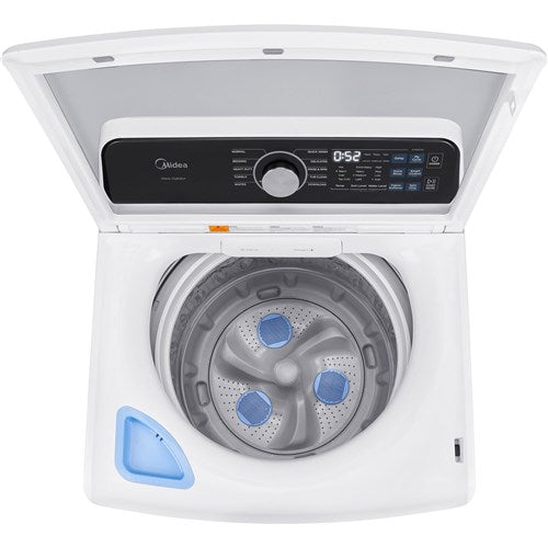 4.5 CF Top Load Washer, Impeller, Stainless Tub - White