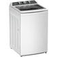 4.1 CF Top Load Washer, Agitator, Stainless Tub - White MIDEA