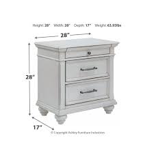 Kanwyn 3-Drawer Nightstand