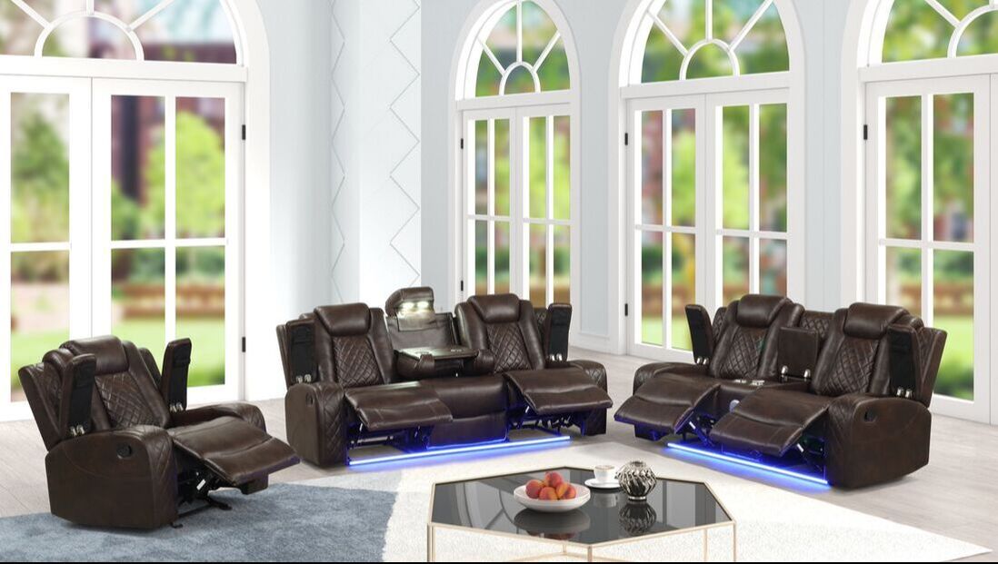 Luz 3-Piece Reclining Set
